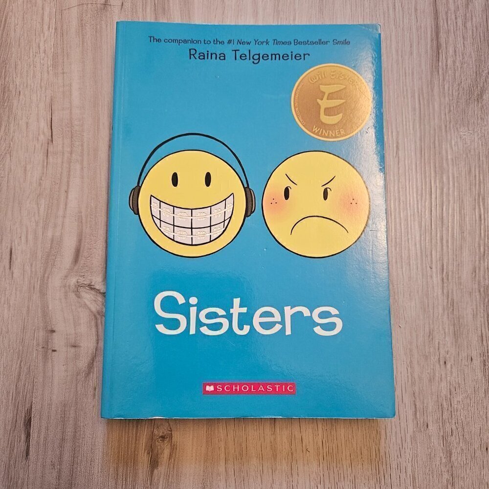 Sisters: A Graphic Novel Paperback Book by Raina Telgemeier